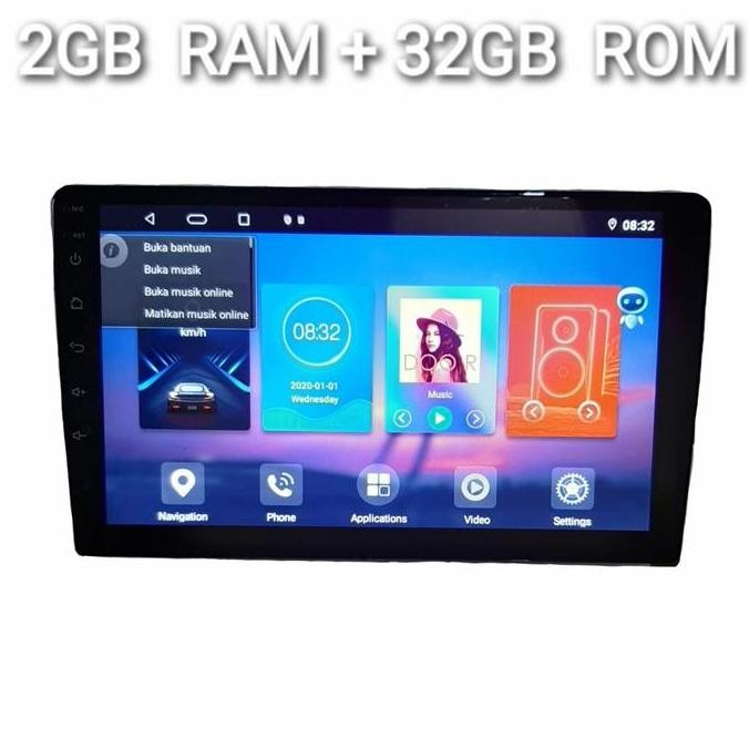 HEADUNIT tape mobil doubledin android orca 10 inch DSP 32 Bands new