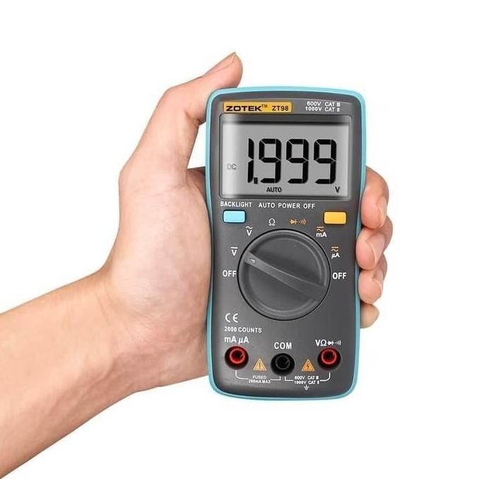AVOMETER DIGITAL ZOTEK ZT98 / MULTITESTER DIGITAL ZT98 ORIGINAL