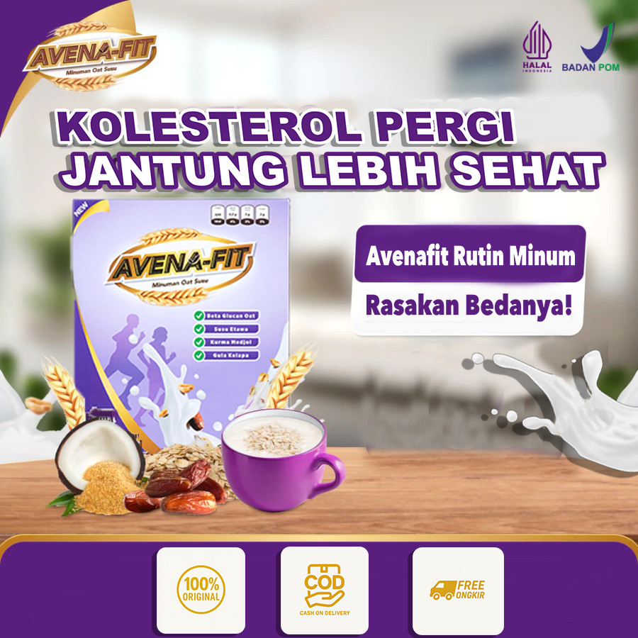 

Avenafit – Solusi Sarapan Sehat & Kontrol Kolesterol | GRATIS ONGKIR Seluruh Indonesia