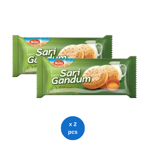 

Roma Sari Gandum 149gr x 2 pcs