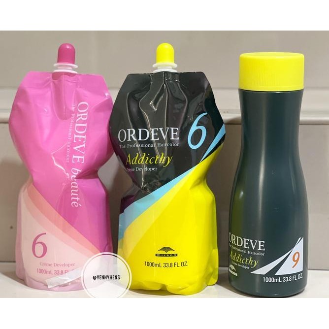 Terlaris Milbon Oxidant Cat Rambut Ordeve Beute / Ordeve Addicthy 1000 Ml Ready