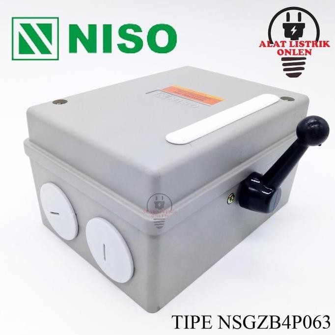 NEW CAM STARTER GZ / GZ Besar (IOII) 4P 63A NISO