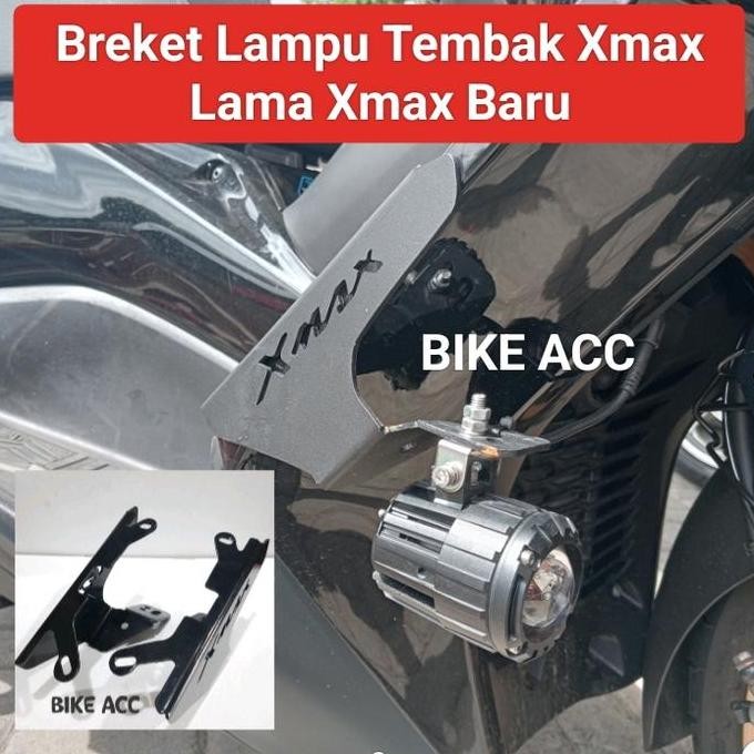 Bracket Breket Dudukan Lampu Tembak Motor Yamaha Xmax 250 Terbaik