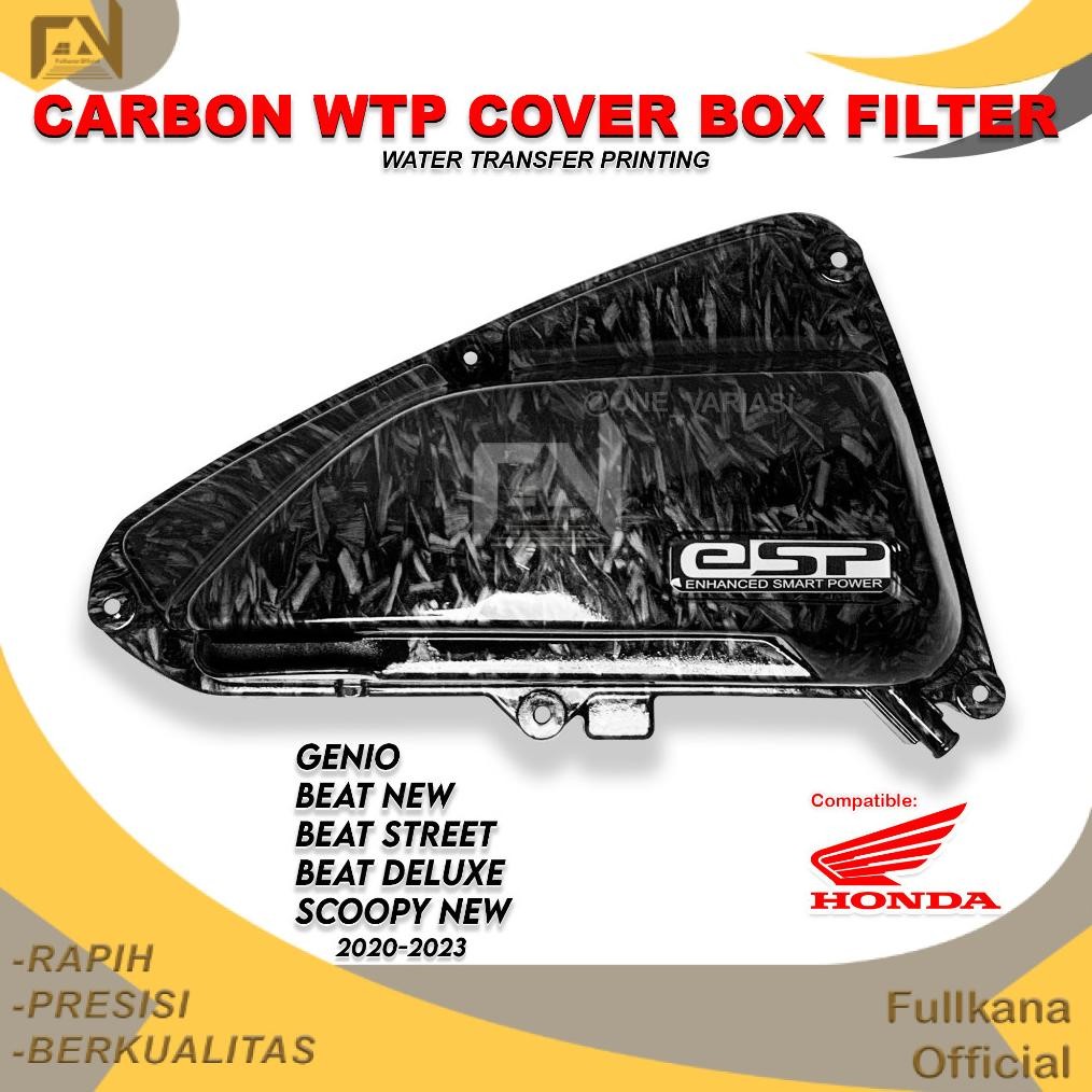 FULLKANA CARBON - TUTUP FILTER CARBON FORGED GENIO / TUTUP FILTER BEAT NEW CARBON FORGED BEAT DELUXE