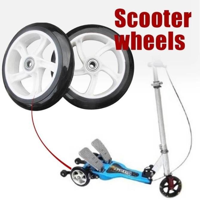 Roda Belakang Skuter Injak Roda Sekuter Injak Roda Scoter Bisu Roda Skuter Otoped Roda Belakang Skut