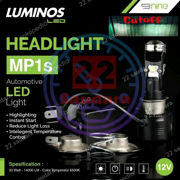 Projector Mini Mp1S Led H6 Pnp Hi Low,Led Projie Mini H6 Bebek & Metic Premium