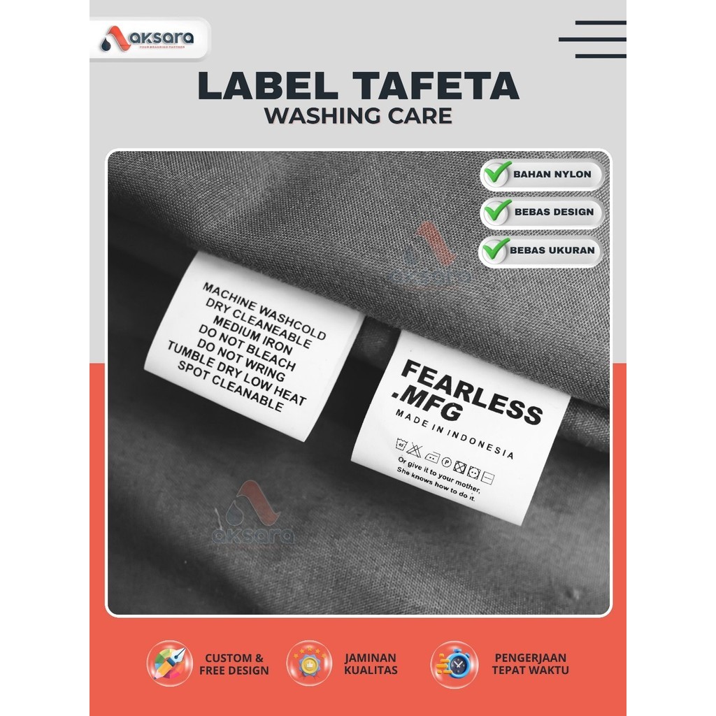 

/ Label Baju Petunjuk Pencucian Label Mukena Label hijab Label Washing