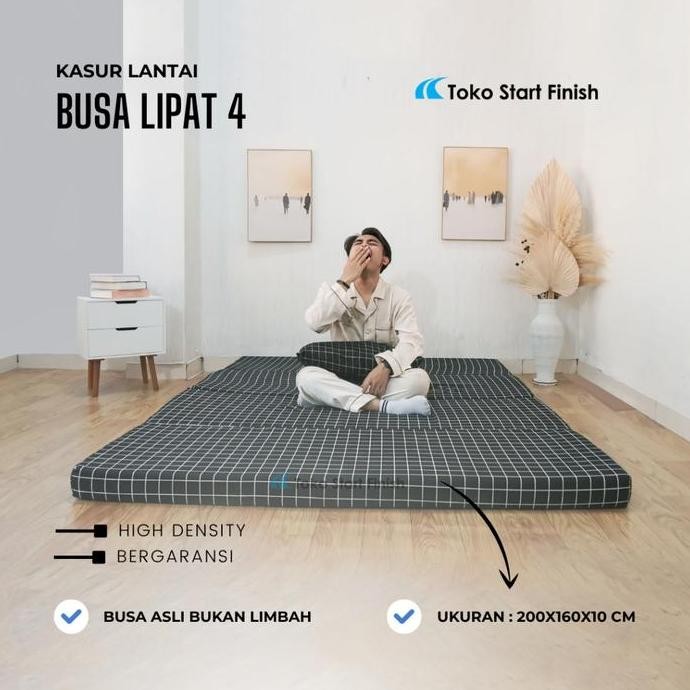 KASUR LIPAT 4 TEBAL 10cm UK. 200 x 160 x 10 PATAH / KASUR LIPAT / KASUR MATRAS Busa Furniture ks