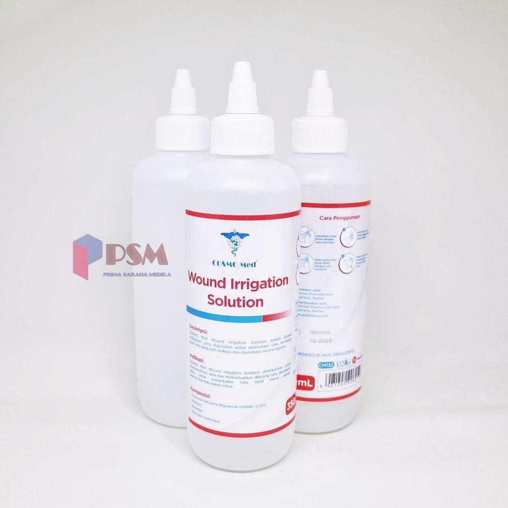Cosmomed Wound Irrigation Solution 350ml Prontosan Cair Pembersih Luka Nacl MURAH