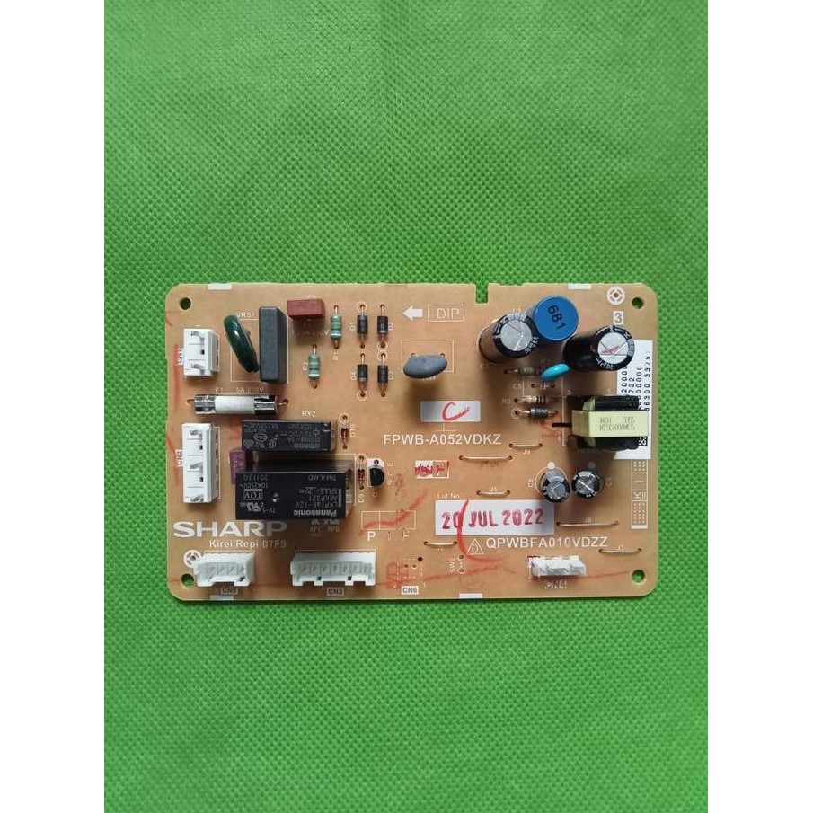 Modul Pcb Kulkas 2 Pintu Sharp 5 Kabel Socket Original Hemat