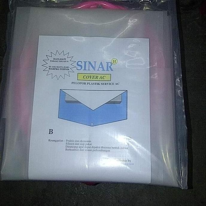 Plastik Cuci Ac Tebal Ukuran 1/2 - 2Pk Murah