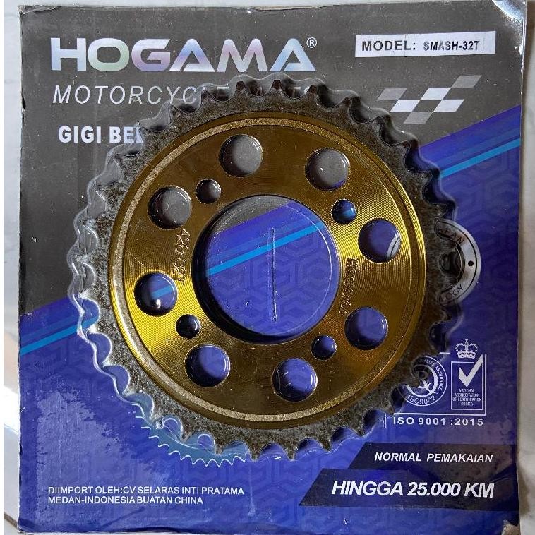 Diskon Gear Gir Gigi Tarik Belakang Gir Gear Belakang Smash New Titan 110 Shogun 125 Fl/Sp 30T-33T H