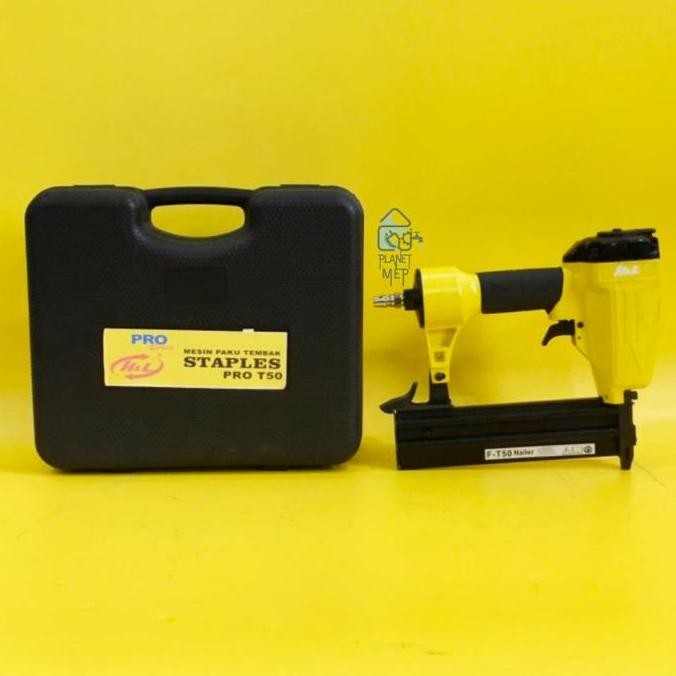 

H&L Air Nailer T-50 /Alat Staples Tembak Kompresor / Mesin Paku Tembak Co