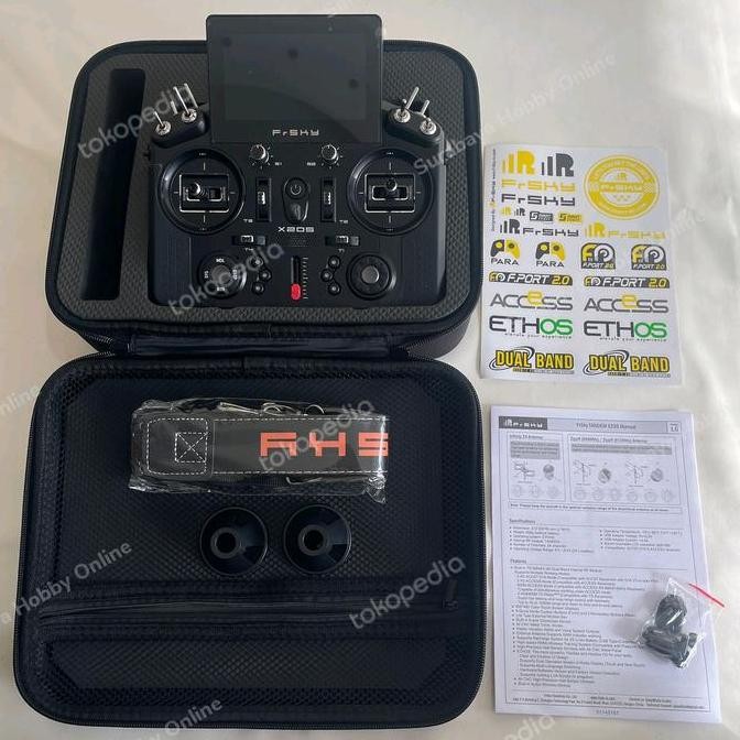 Remote Control Radio Control Frsky Tandem X20S Transmitter - Hitam Kualitas Terbaik Harga Termurah