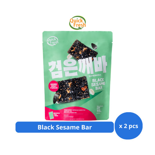 

Quick Fresh Black Sesame Bar 113gr x 2 pcs