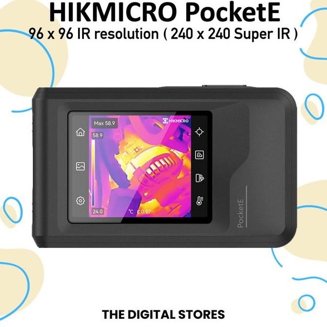 HIKMICRO POCKET ECO ( POCKETE ) THERMAL IMAGING CAMERA WITH SUPERIR 240240 - ALTERNATIVE POCKET2 FLI