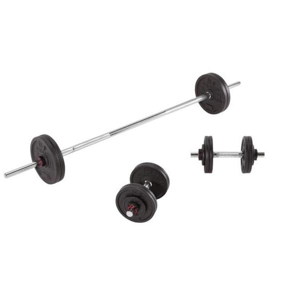Decathlon Corength Kit Dumbel Barbel Latihan Beban 50Kg 8655649