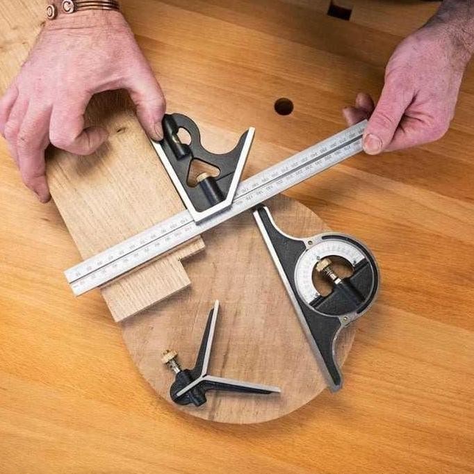 

Penggaris Siku L Waterpass Angle Square Ruler Sudut Presisi Kombinasi