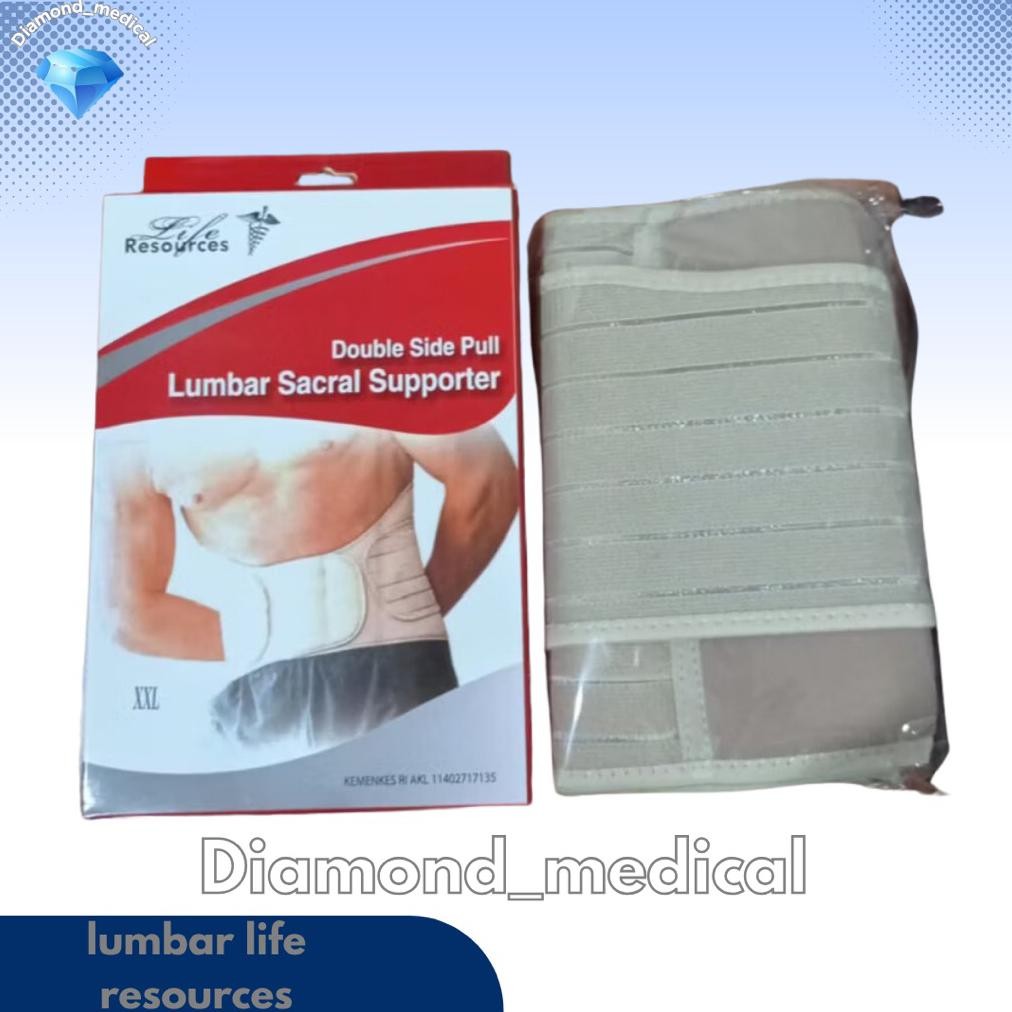 Korset Lumbar Life Resources Ukuran S-2XL MURAH