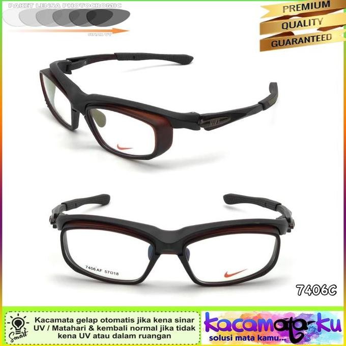 Kacamata Frame Sporty Nike 7406 Kacamata Sport Bikin Gaya Sporty
