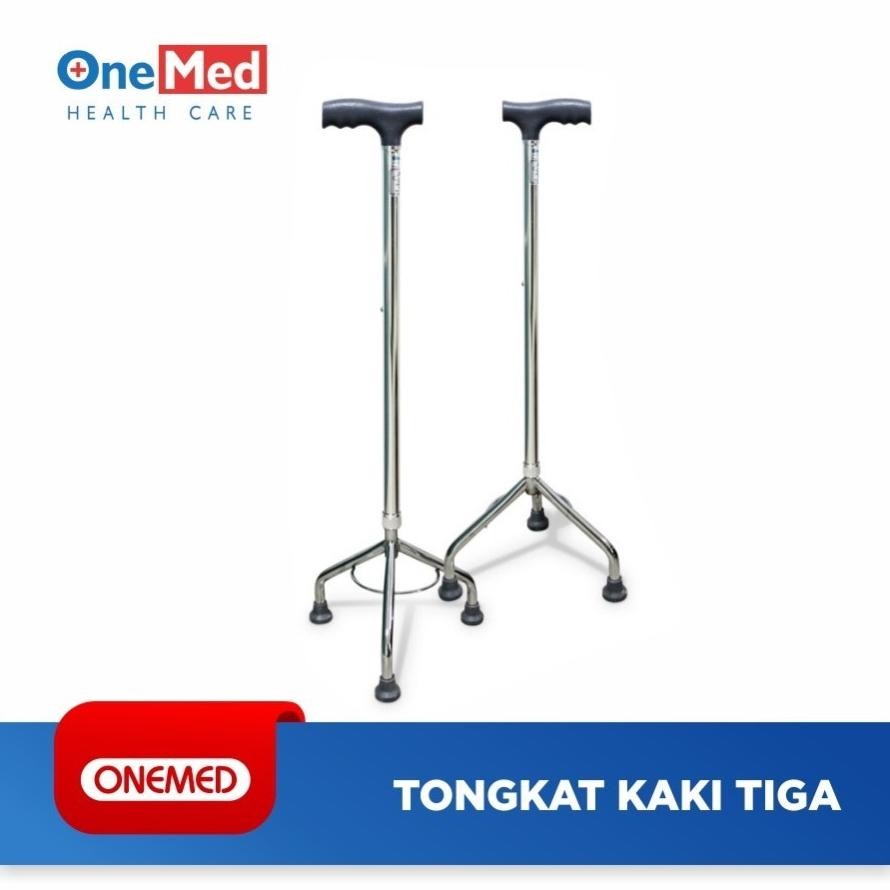 Tongkat Pyramid Kaki 3 Onemed OM MURAH