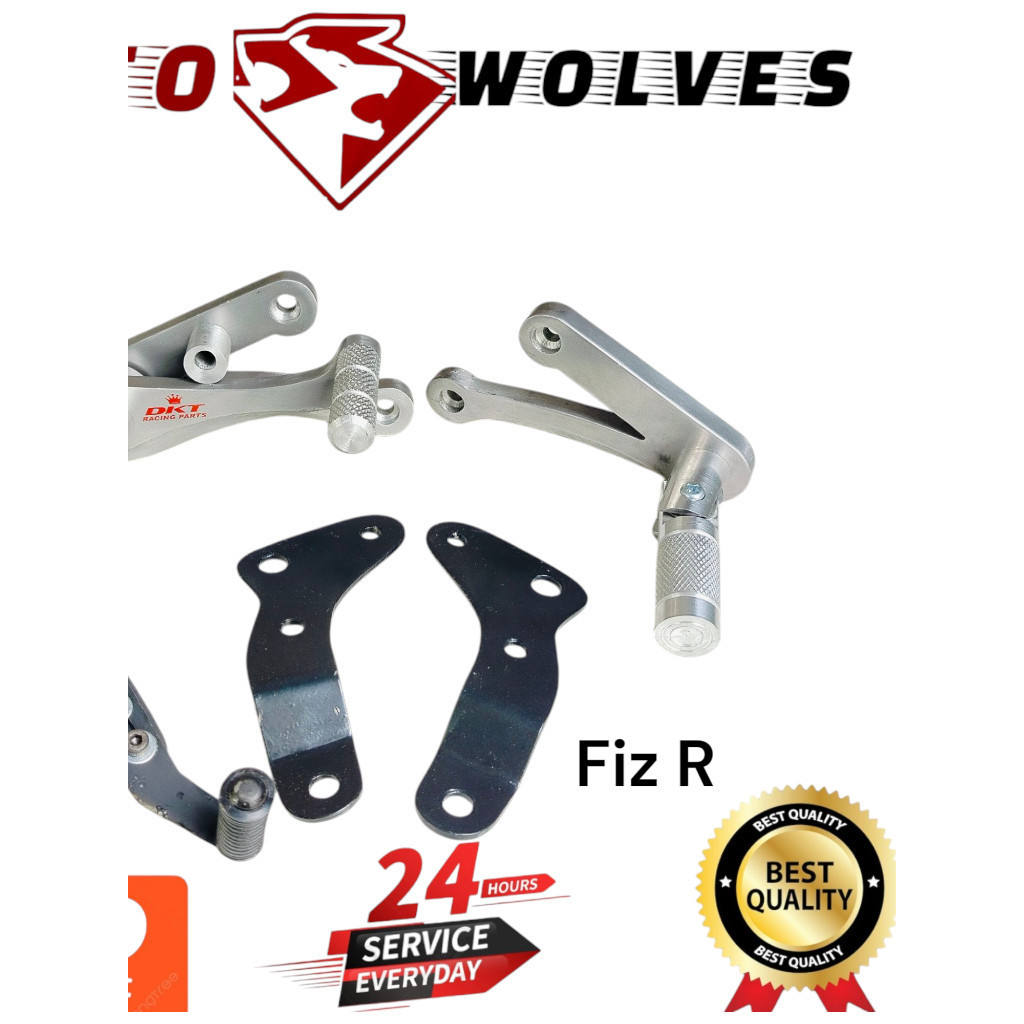 UNDERBONE FOOTSTEP ANDERBON DKT RACING FOOT STEP jupiter z fiz r jupiter MX new Supra 125 dobel Disc