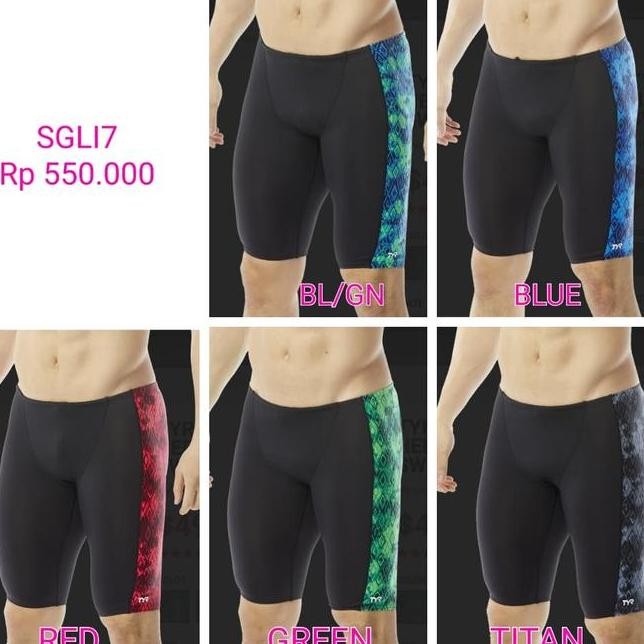 Jammer Durafast Celana Renang Pria Tyr Type Glacial Jammer