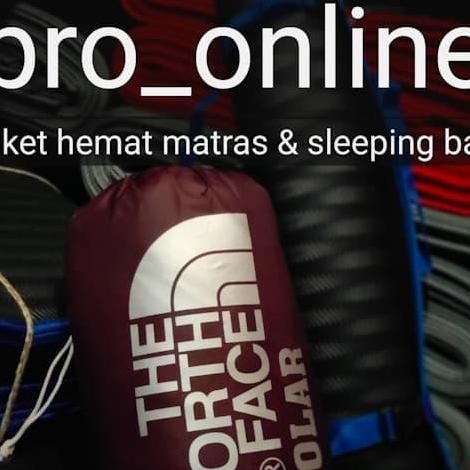 Paket Sleeping Bag Matras Camping Outdor