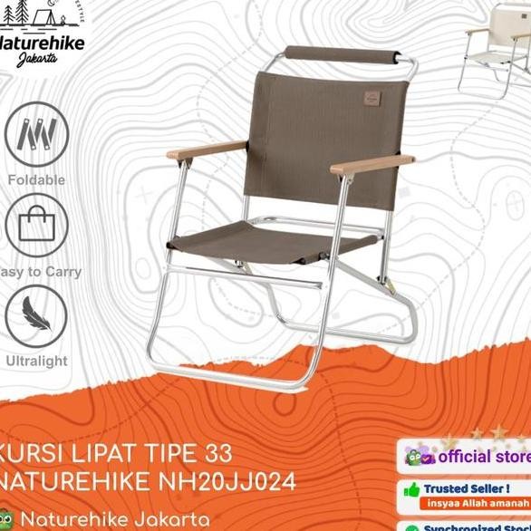 Kursi Lipat Camping Portable Outdoor Naturehike Nh20Jj024 Tipe 33