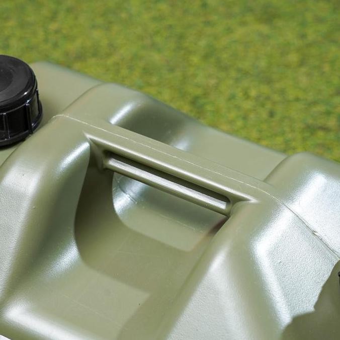 Azko Stora 10 Ltr Jerigen Air Plastik - Hijau Wadah Saji Minuman Acara Tempat Sirup Besar Dispenser 