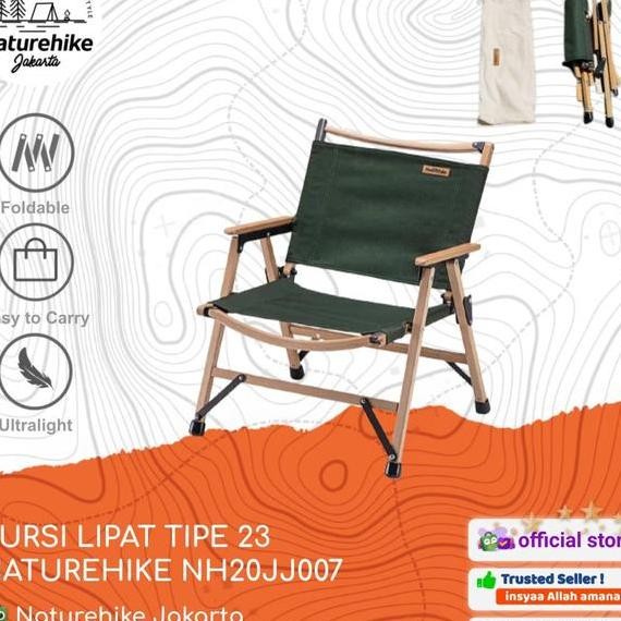 Kursi Lipat Naturehike Nh20Jj007 Tipe 23 Portable Outdoor Camping