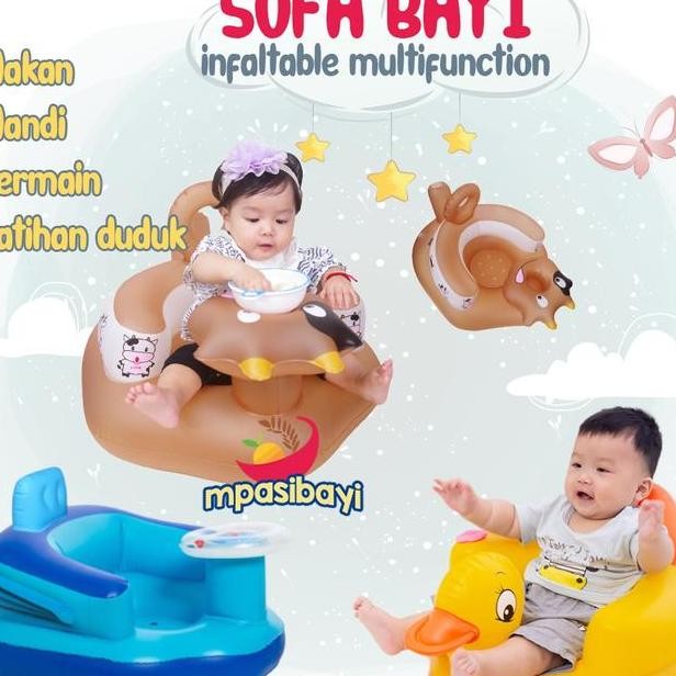 Sofa Bayi Pompa Bebek Mobil Kupu Tempat Duduk Bayi Belajar Duduk