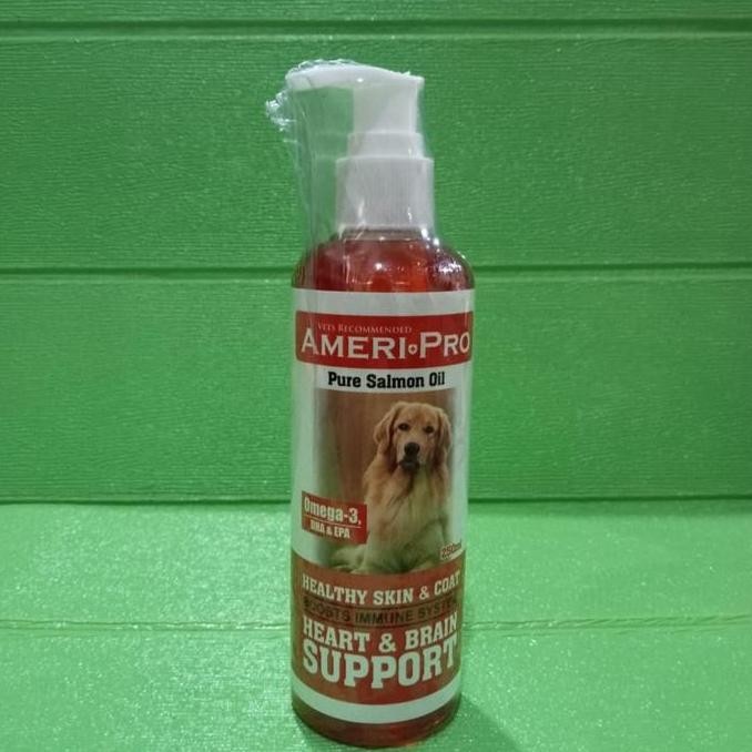 Ameri-Pro pure Salmon Oil DOG minyak salmon 250ml