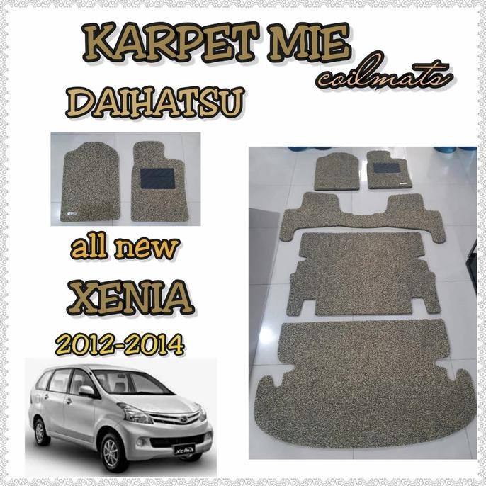 HARGA DISC - karpet mie bihun all new xenia / all new avanza 2012 - 2014