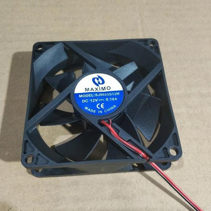 DI30 - Kipas DC 8cm 12v / kipas dc 8 cm 12 v / Kipas komputer / kipas power
