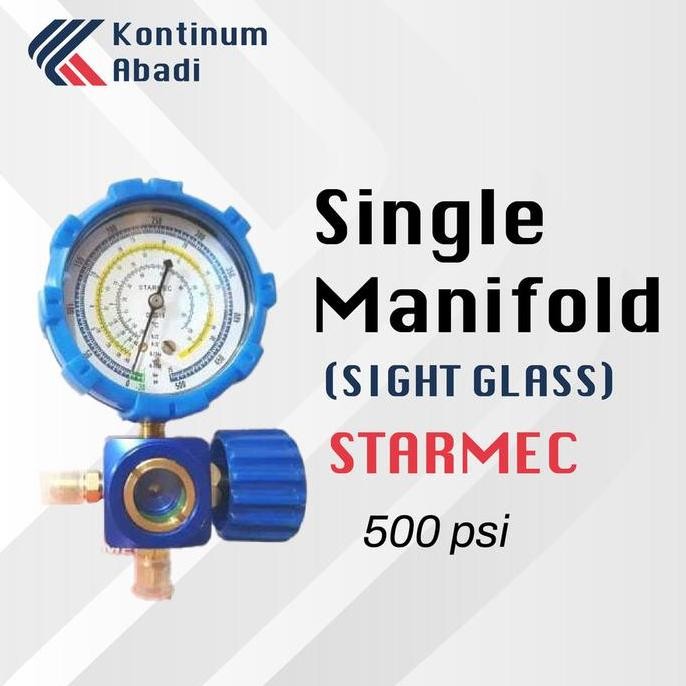 DT83 >> SIGHT GLASS SINGLE MANIFOLD GAUGE