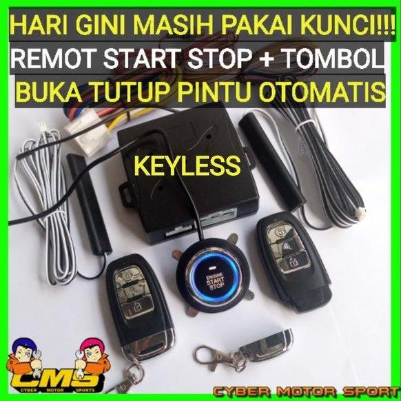 N Full Sett Alarm Mobil Remot Innova. Alarm Toyota Innova. Car Alarm