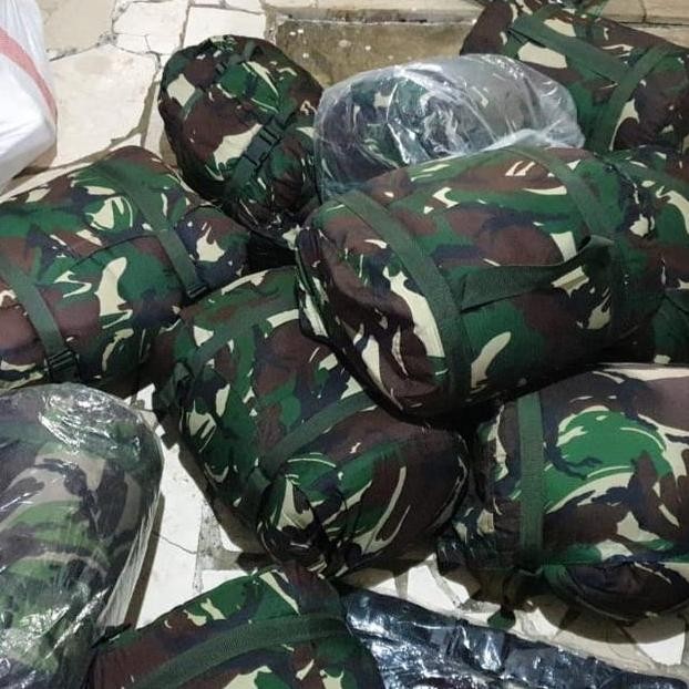 Sleeping Bag Tni Tempat Tidur Kepompong Loreng Army Jatah