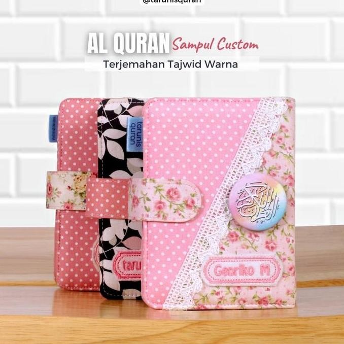 

Tarunisquran - A6 Raihan Al Quran Terjemahan Tajwid Warna Sampul Bordir Nama ks