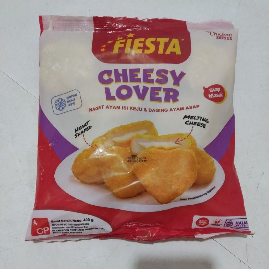 

Fiesta Cheesy Lover 400gr