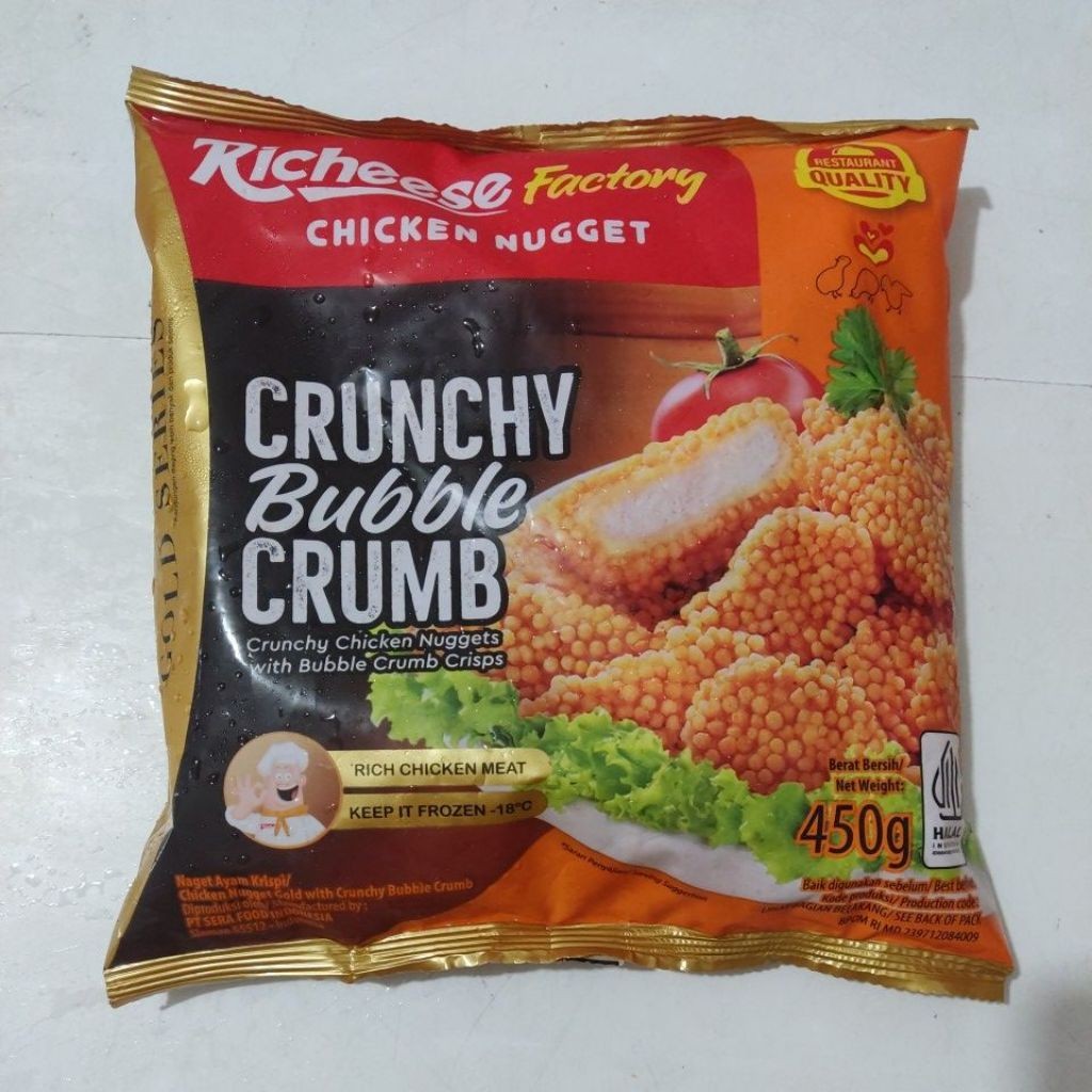 

Richeese Factory Nugget Crunchy Bubble 450gr