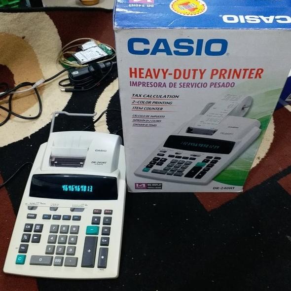 

Pj24 Uy-23 By05 Kalkulator Print Casio Dr 240Ht New - Heavy Duty Printing Calculator14 Digit Premium Product Berkualitas Pj24