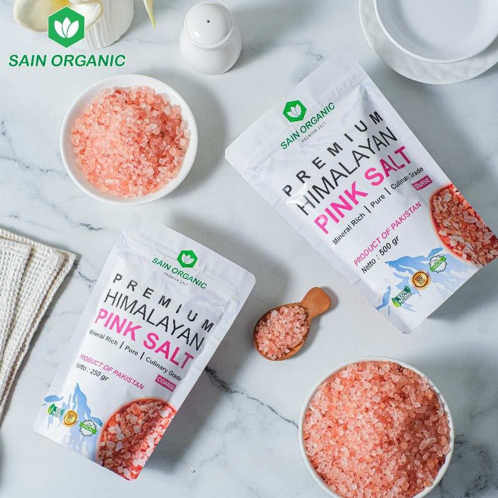 

(Terbaru) Garam Himalaya Kasar Original 250 gram Asli Organik Coarse Himalayan Salt Kristal Himsalt Organic Garem Premium MPASI (Terlaris)