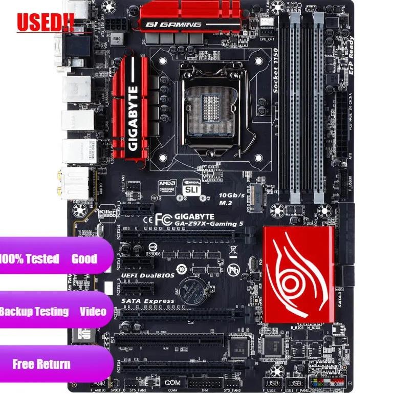 Gigabyte Z97X Gaming 5 Computer Usb3.0 Sataiii Motherboard Lga 1150 Ddr3 Z97 Desktop Mainboard