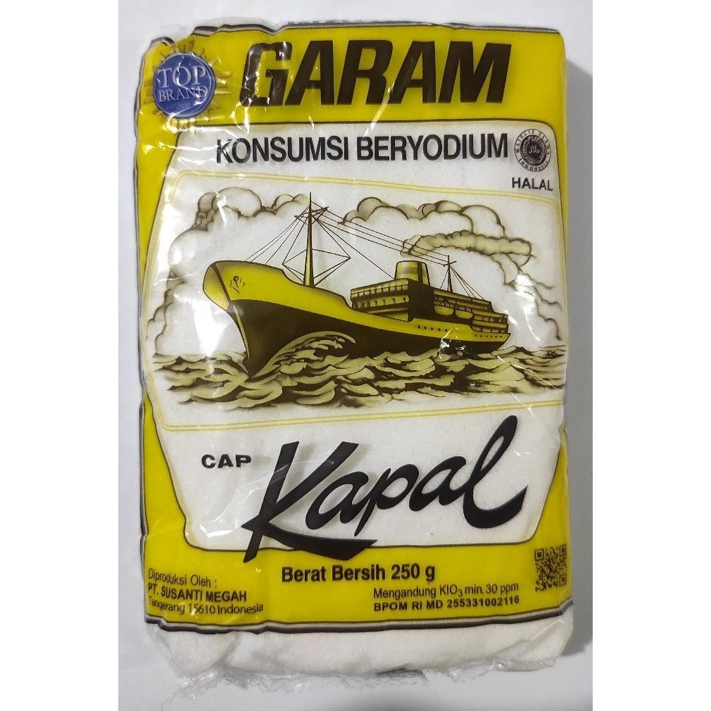 

(Terbaru) Garam Dapur Cap Kapal (1 Ball) (Terlaris)
