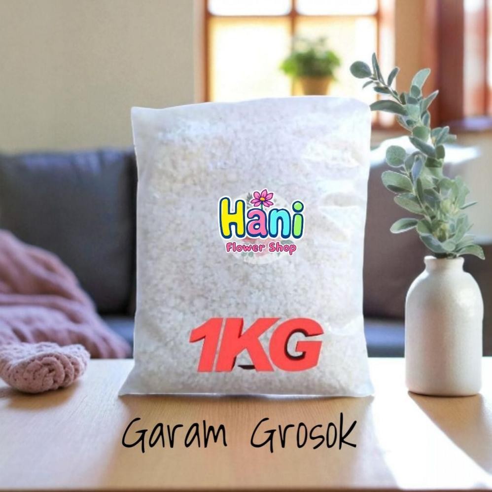 

(Terbaru) GARAM KASAR / GROSOK 1 KG (Terlaris)