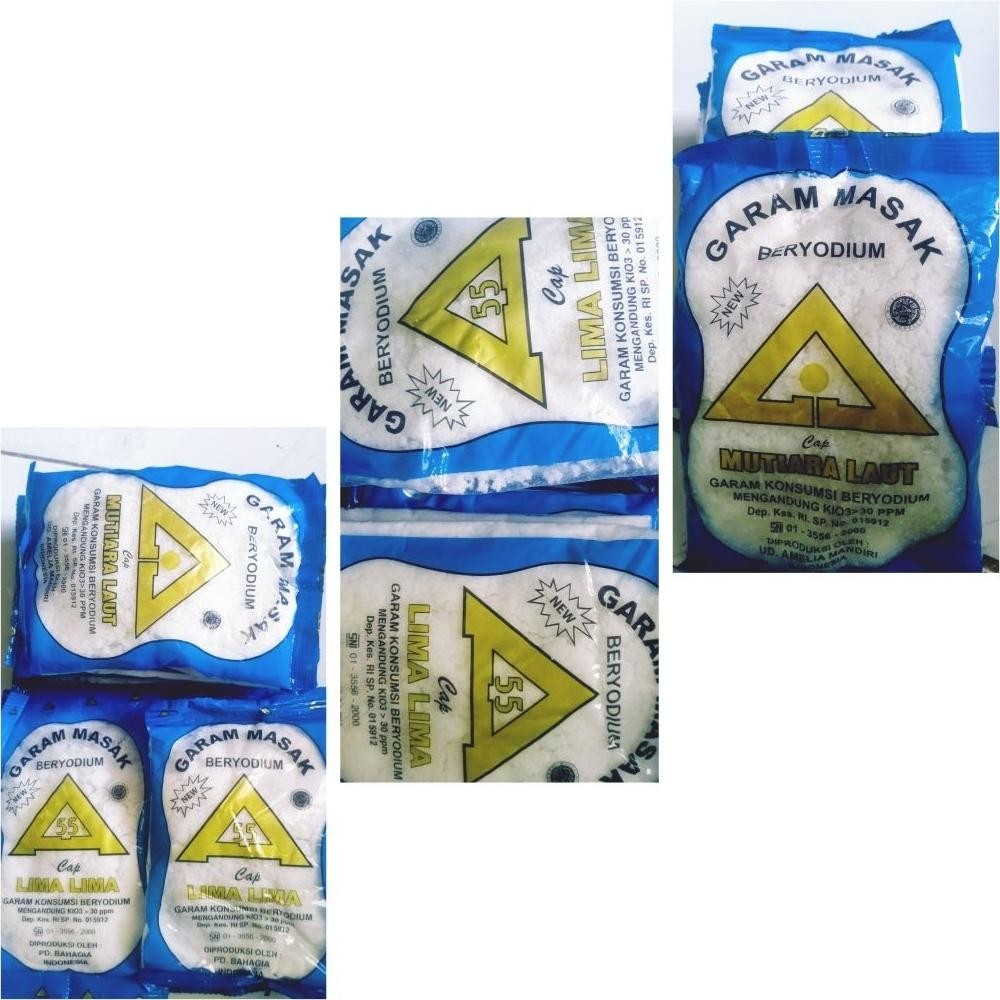 

(Terbaru) Garam Masak Dapur Beryodium isi 10 Rp.4.000 (Terlaris)