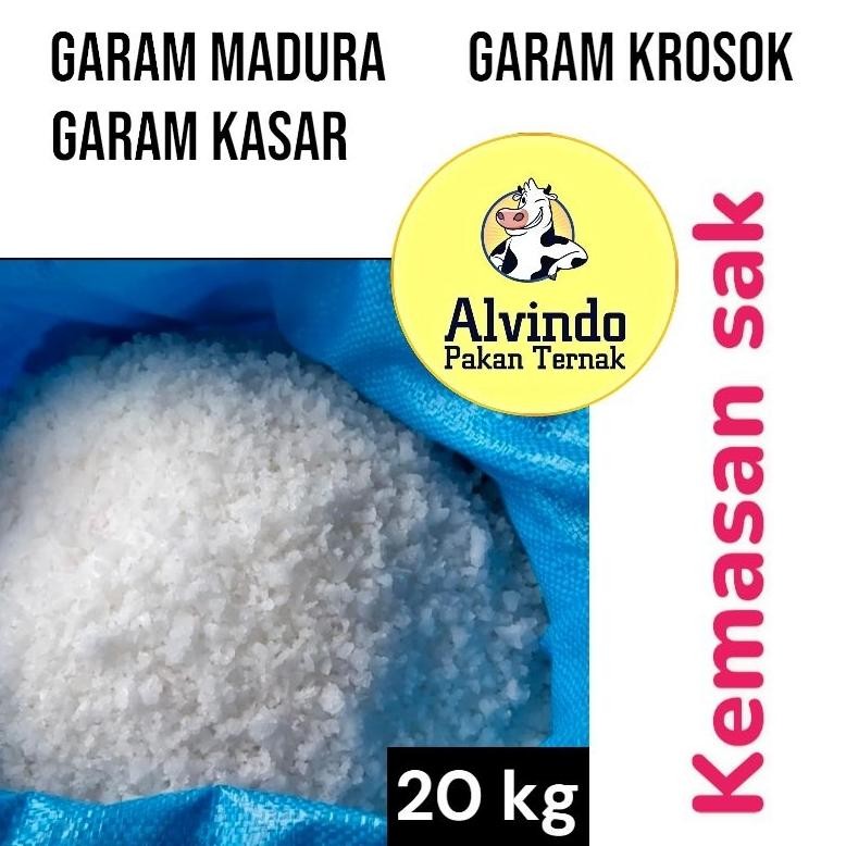 

(Terbaru) Garam krosok Garam ikan Garam Kasar 1 sak 10Kg/20kg/30kg/ Asli Madura (Terlaris)