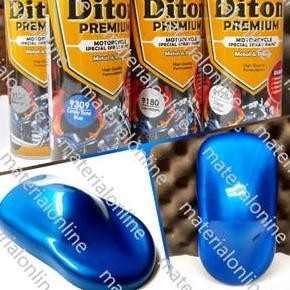 Terlaris Paket Diton Premium Candy Tone Blue Biru 9309 Cat Semprot Pilox Pylox