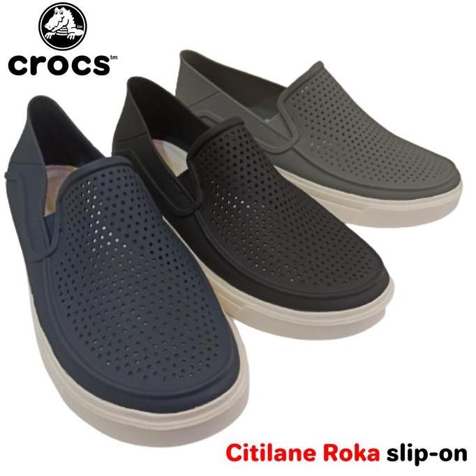 Crocs / Sepatu Crocs / Crocs Citilane Roka / Crocs Pria / Sepatu Pria HT